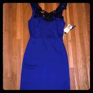 As U Wish royal blue dress